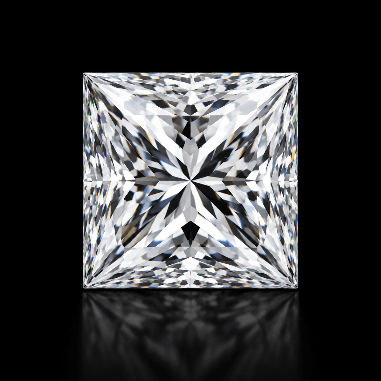 Princess cut diamond