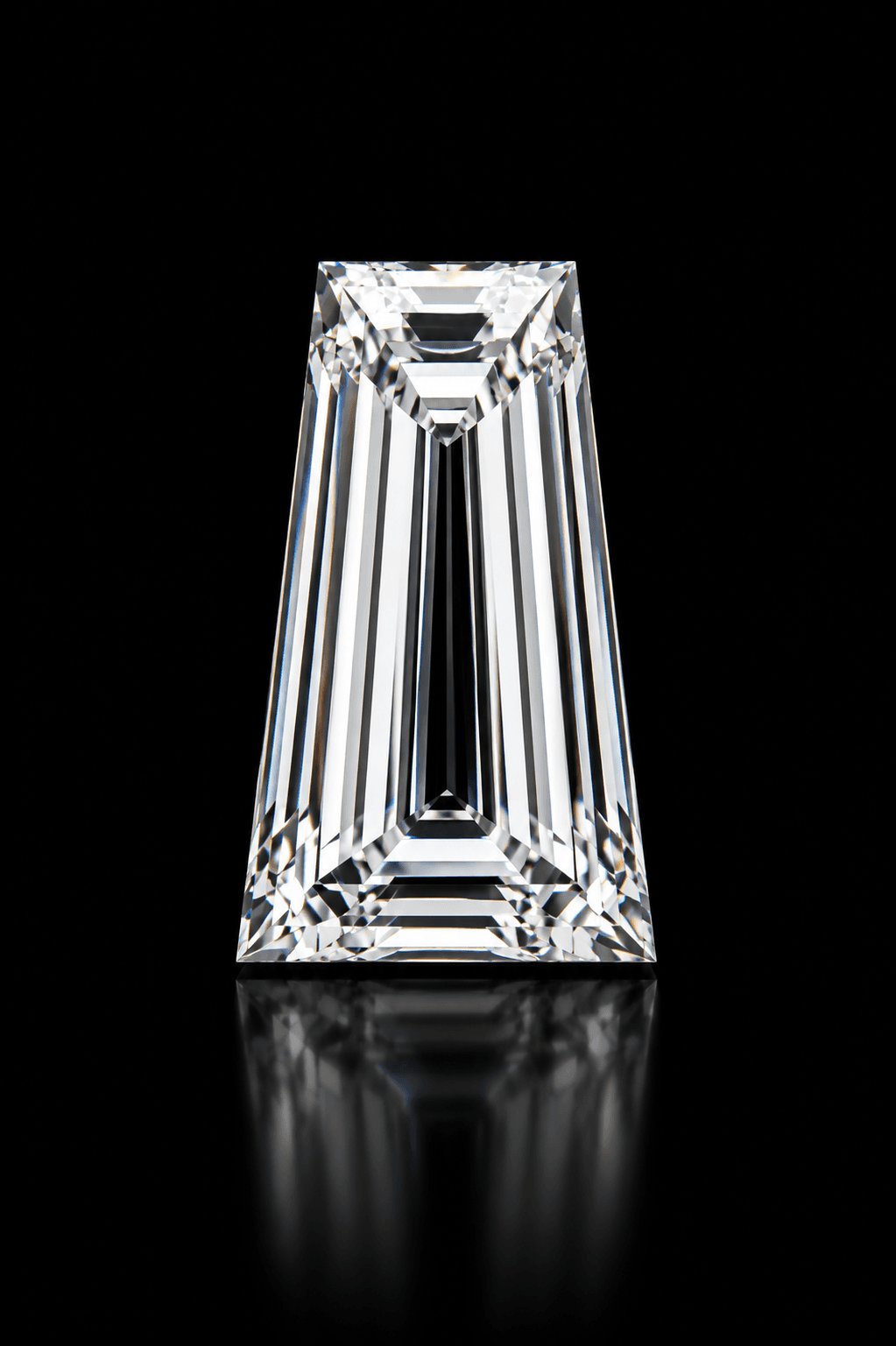 Taper cut diamond