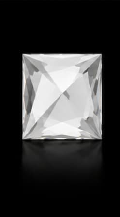 Princess Rose Cut cut diamond